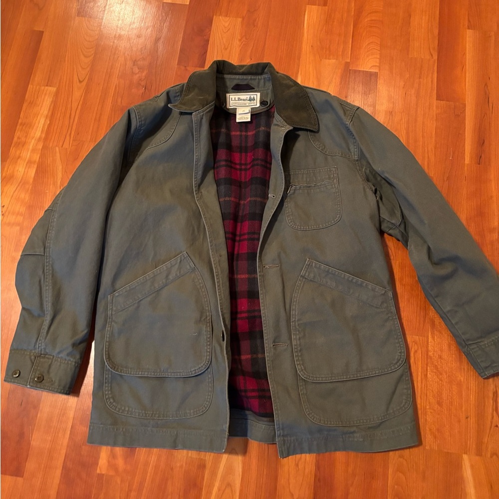 L.L. Bean Men's Original Field Coat with Wool/Nylon Liner